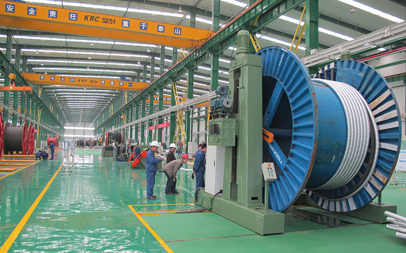 Wuxi Hengtai Cable Machinery Manufacture Co., Ltd dây chuyền sản xuất của nhà sản xuất